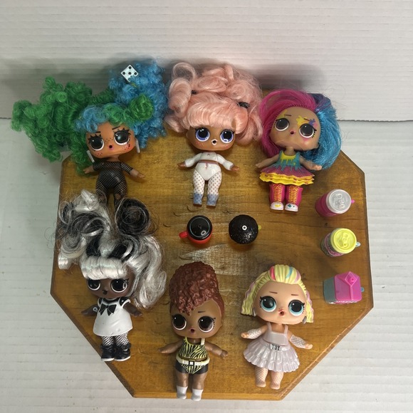 LOL surprise Doll Figure Mini 3" Lot Set of‎ 6 figures - Picture 1 of 16